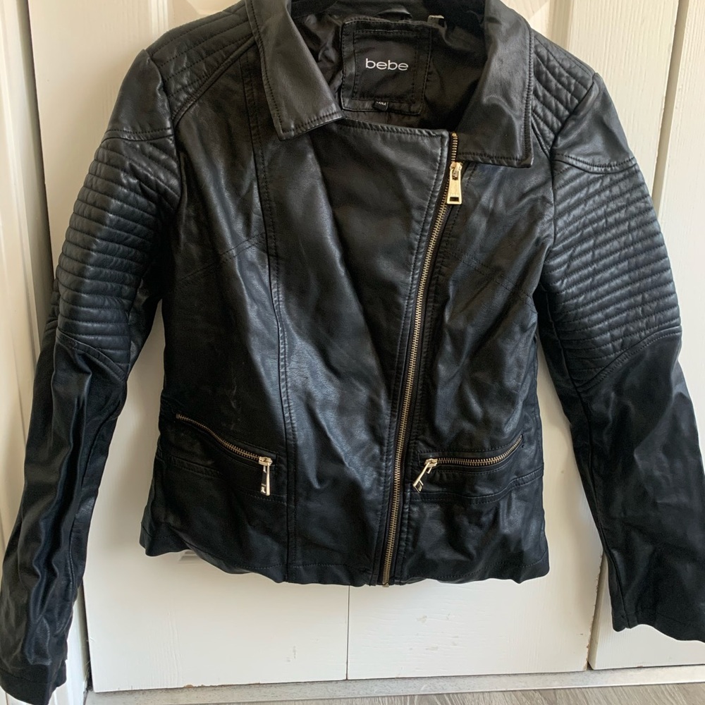 BEBE Leather Jacket